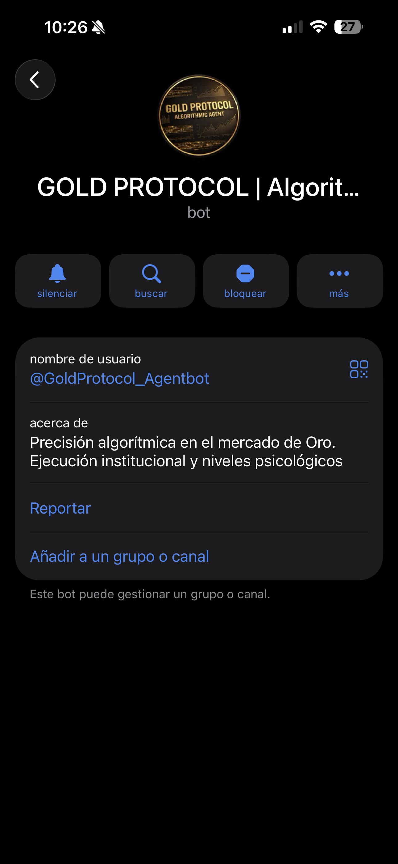 Resultado real en XAUUSD — Open Room
